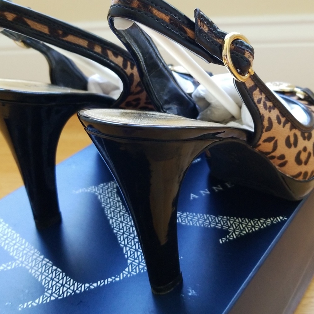 Anne Klein, Akeditor Multi, Black Patent, 9.5 - Picture 5 of 8